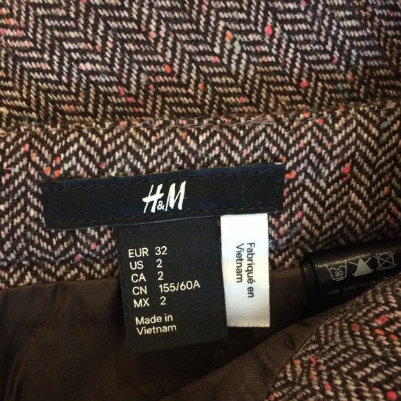 XS - Skirt suit Set - Tweed - Picture 3 of 3